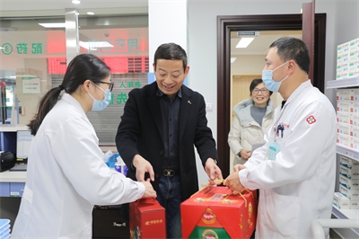 龙行龘龘 前程朤朤——宁波市康复医院领导慰问春节期间值守一线的职工