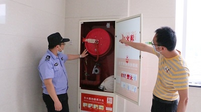 象山县康复医院开展“安全生产月”消防演练